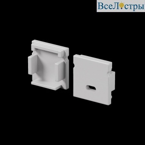 Комплект заглушек для профиля 2020 2шт Maytoni Led Strip ALM-2020-EC 642072