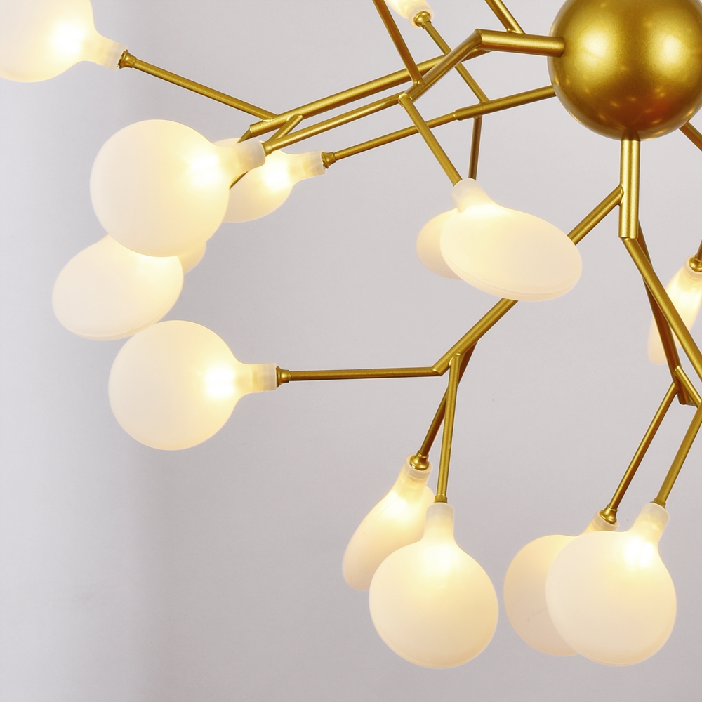 подвесная люстра arte lamp candy a7274sp-36go