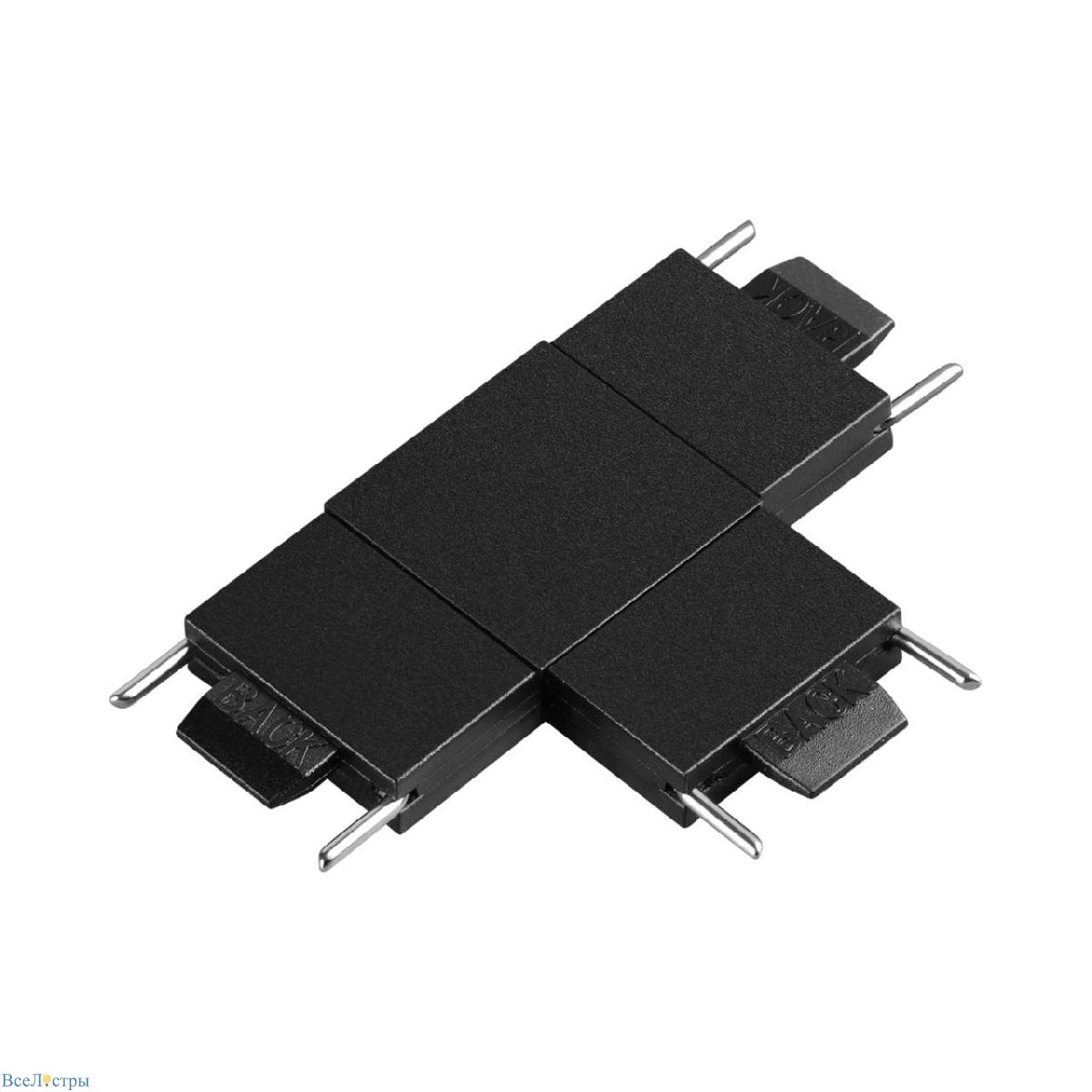 t-соединитель с токопроводом novotech shino easy 135269