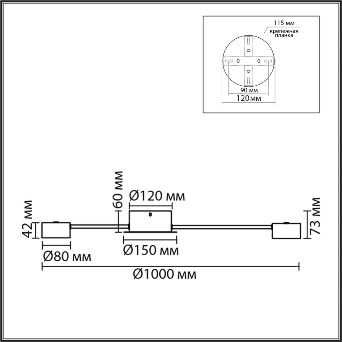 потолочная люстра lumion comfi torina 8343/12c