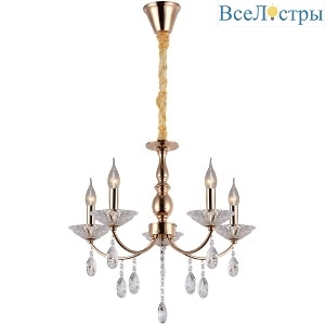 Подвесная люстра Illumico IL1242-5PPA-29 GD