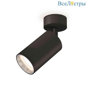Комплект накладного светильника Ambrella light Techno Spot XM6323003 SBK/PSL черный песок/серебро полированное (A2210, C6323, N6112)