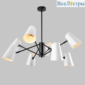 Люстра на штанге IMEX MD.23670-8-P-BK