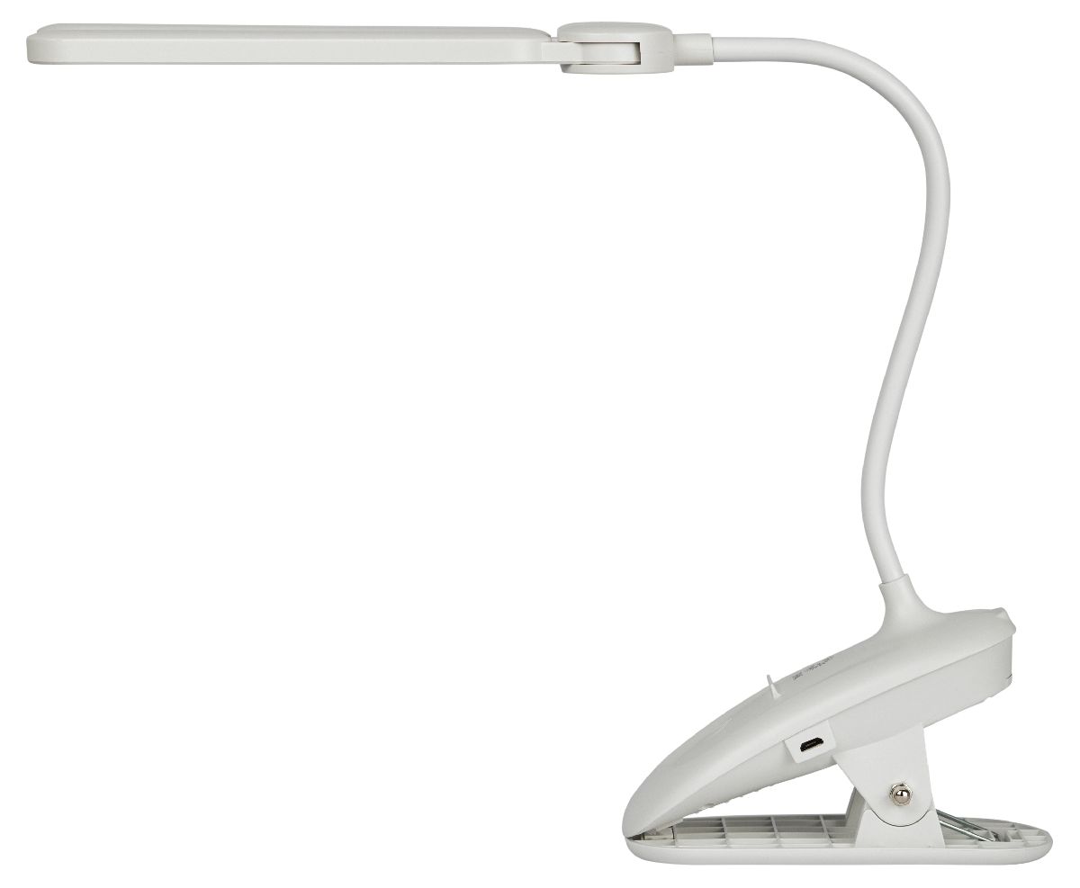 настольная лампа эра nled-512-6w-w б0057207