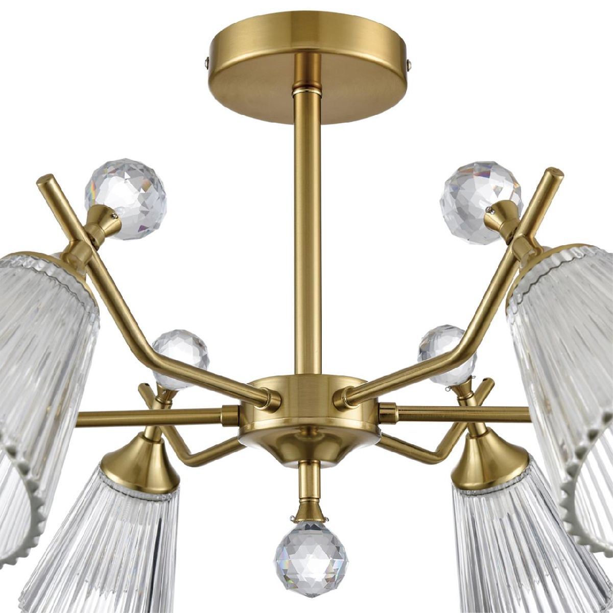 люстра на штанге lumion aurica 8046/6c