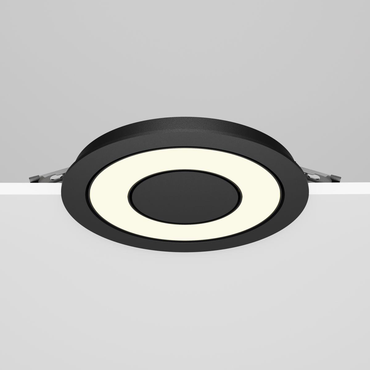 встраиваемый светильник maytoni vector dl102-12w3k-b