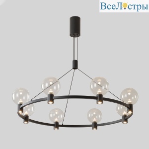 Подвесная люстра Crystal Lux DUET SP56W LED BLACK