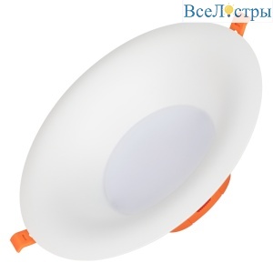 Встраиваемый светильник Arlight MS-BLIZZARD-BUILT-R215-20W Warm3000 (WH, 100 deg, 230V) 036575