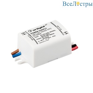 Блок питания Arlight ARJ-SP-20350-PFC (7W, 12-20V, 350mA) 037439