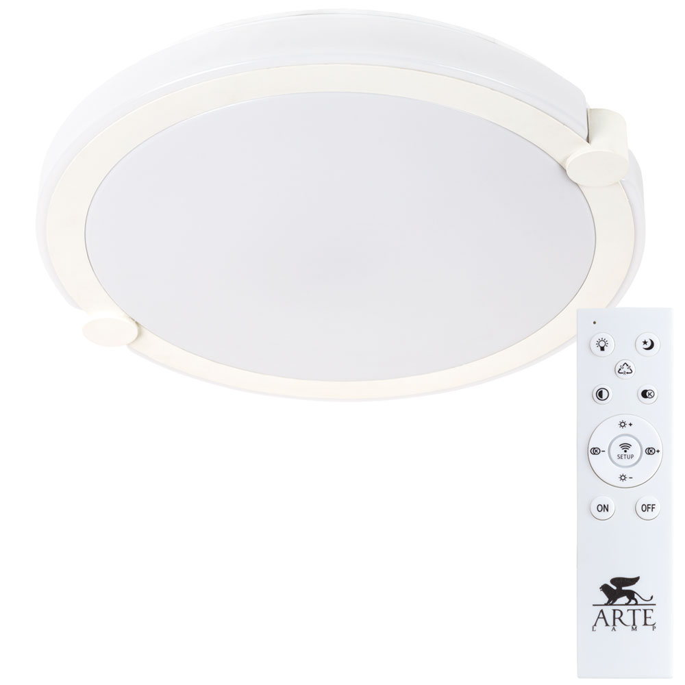 потолочный светодиодный светильник arte lamp biscotti a2679pl-72wh
