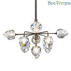 Подвесная люстра Delight Collection On the Rocks P68038L-9 gold