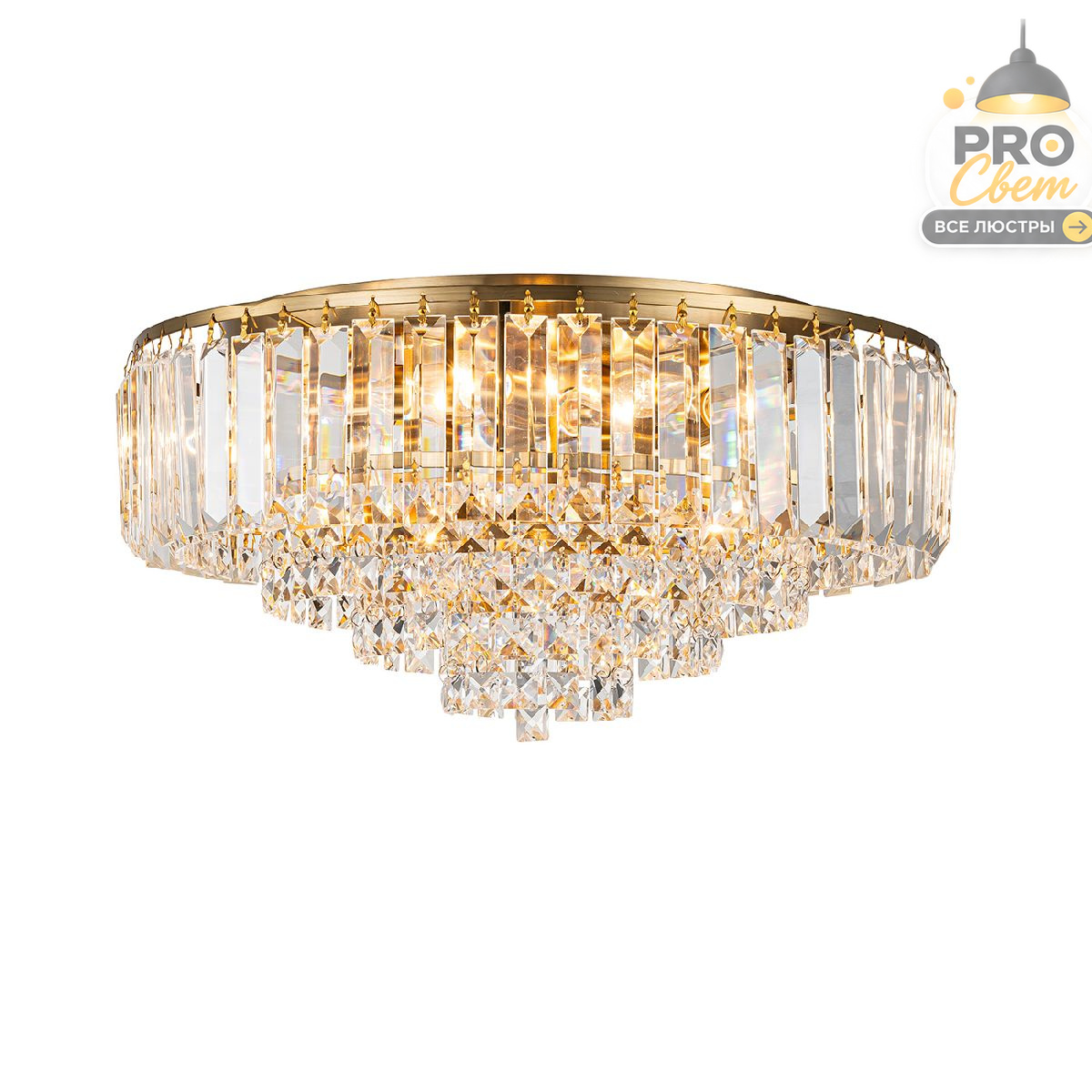 потолочная люстра escada delicacy 2112/6p gold