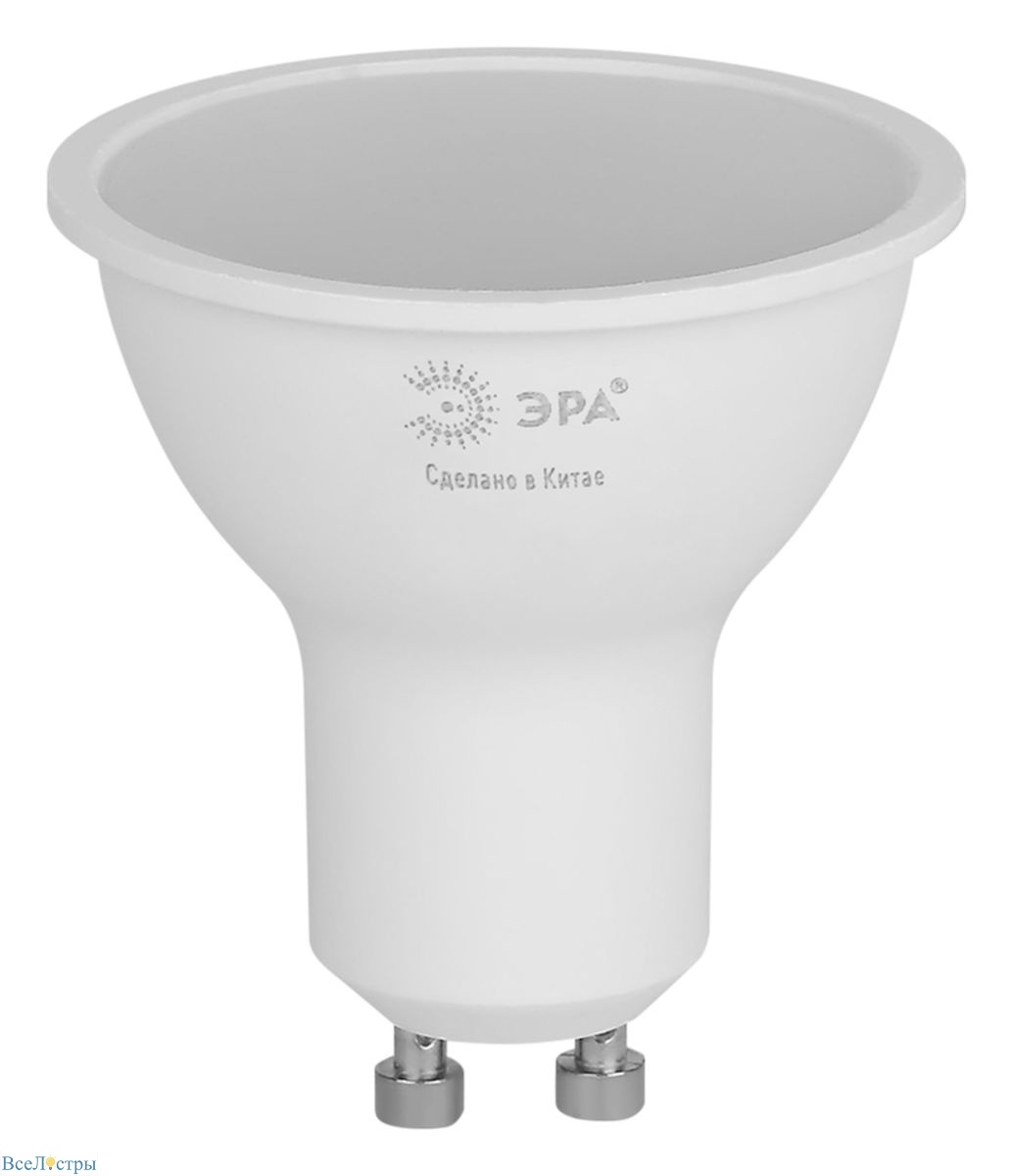 светодиодная лампа эра led mr16-8w-840-gu10 gl б0067083