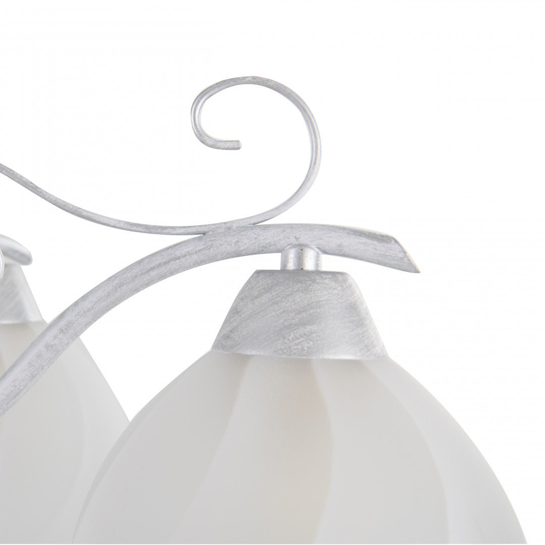 подвесная люстра arte milano amalfi 330644/5 wt+sl