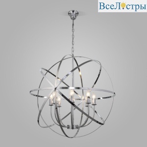 Подвесная люстра Eurosvet Santi 60139/8 хром