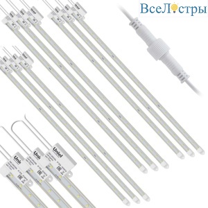 Светодиодный светильник для растений (UL-00003852) Uniel ULY-P90-10W/SPFR/K IP65 AC220V Clear KIT09