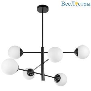 Люстра на штанге Lampit Fino TP 2007-6 BK