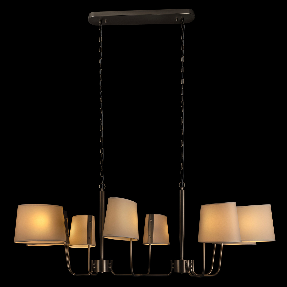 подвесная люстра loft it hilton 10527/8 nickel