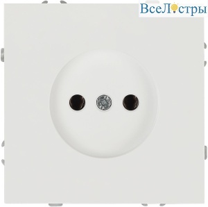 Розетка ЭРА Galaxy 15-2106-01 без заземления 2P 16А-250В IP20 белый Б0071689
