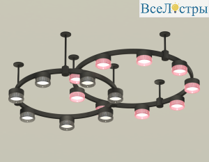 Комплект подвесного светильника Ambrella Light Techno Ring XR92221200 (A9222, A9227, C9238, C9232, N8486, N8484)