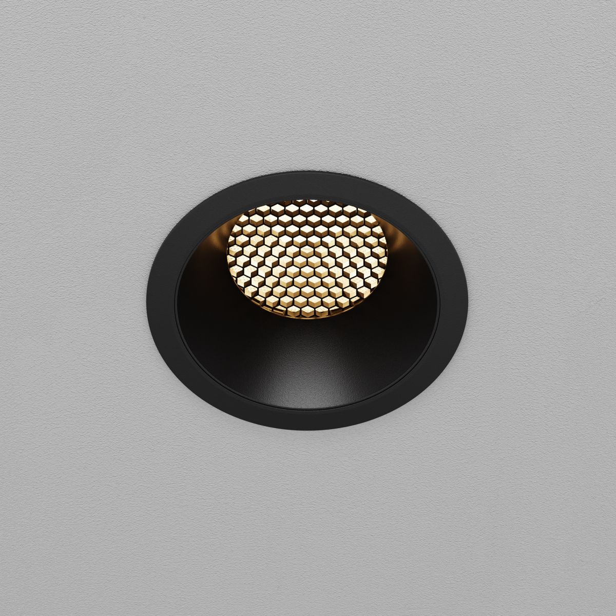 встраиваемый светильник maytoni technical dip dl117-15w-3k-b