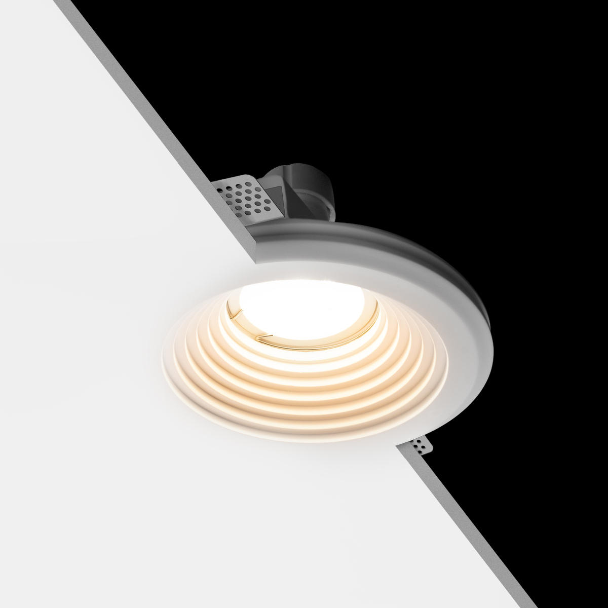 встраиваемый гипсовый светильник loft it ghost 10356a