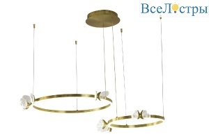Подвесная люстра AM Group MARIPOSA SPD400+600 POLISHED GOLD
