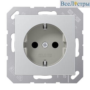 Розетка 2K+З Jung A1520AL