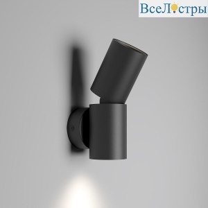 Настенный светодиодный светильник Elektrostandard Deep 40126/LED черный a062926