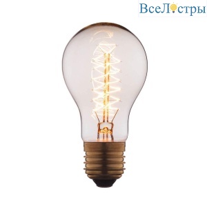 Лампа накаливания E27 60W прозрачная 1004