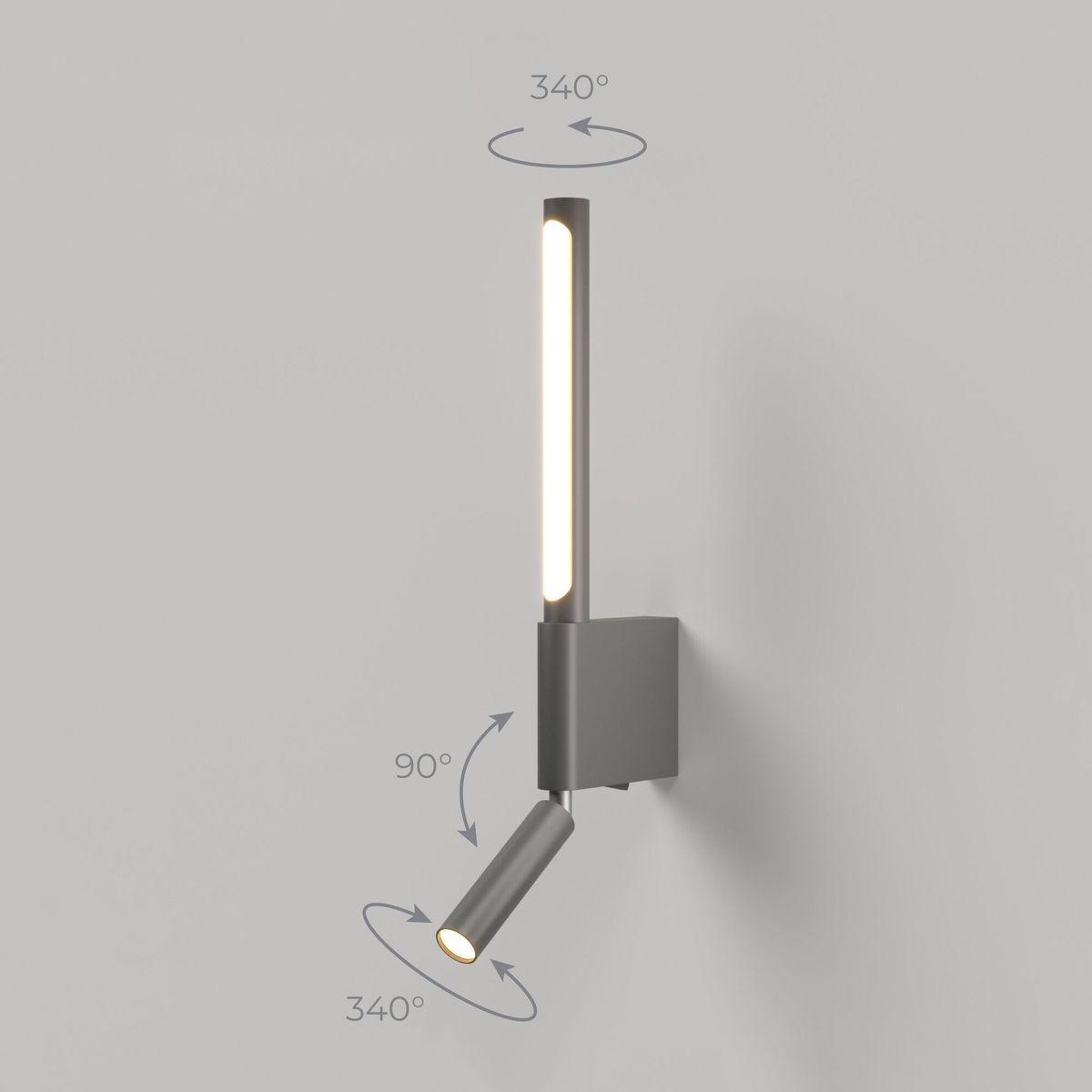 бра elektrostandard sarca 40111/led a066403