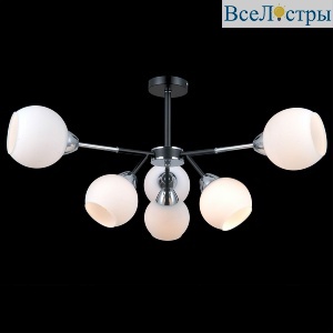 Люстра на штанге Illumico IL0715-6CSQ-24 BK CR LIBRA