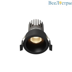 Встраиваемый светильник Maytoni Technical Dip Hight DL123-10W-3K-B