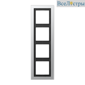 Рамка четырехместная Jung ALD2984-L