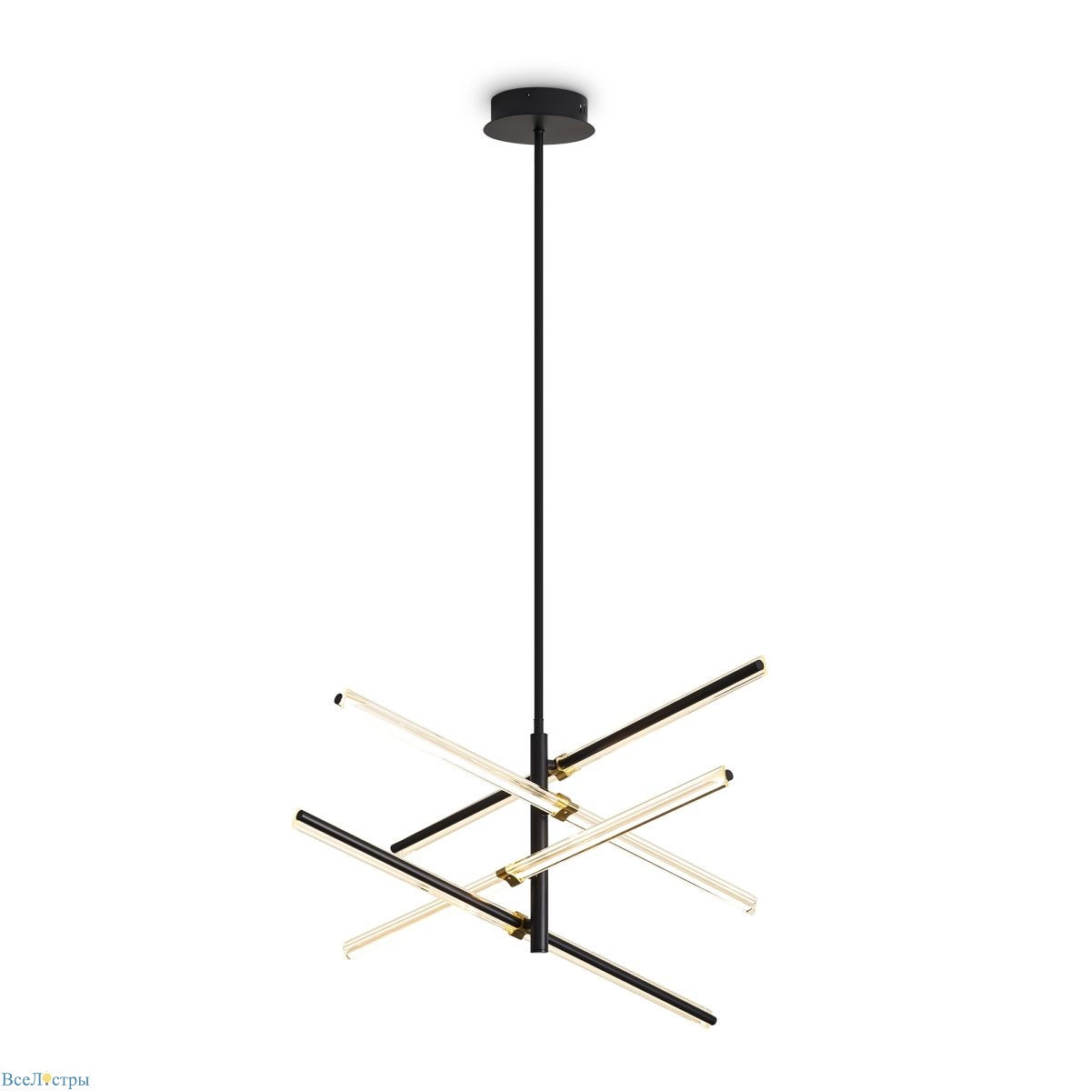подвесная люстра freya brilliance fr5557pl-l22b