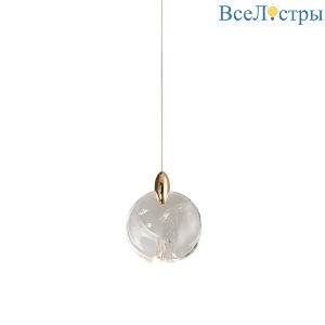 Подвесной светильник Delight Collection OD2440-1 gold/clear