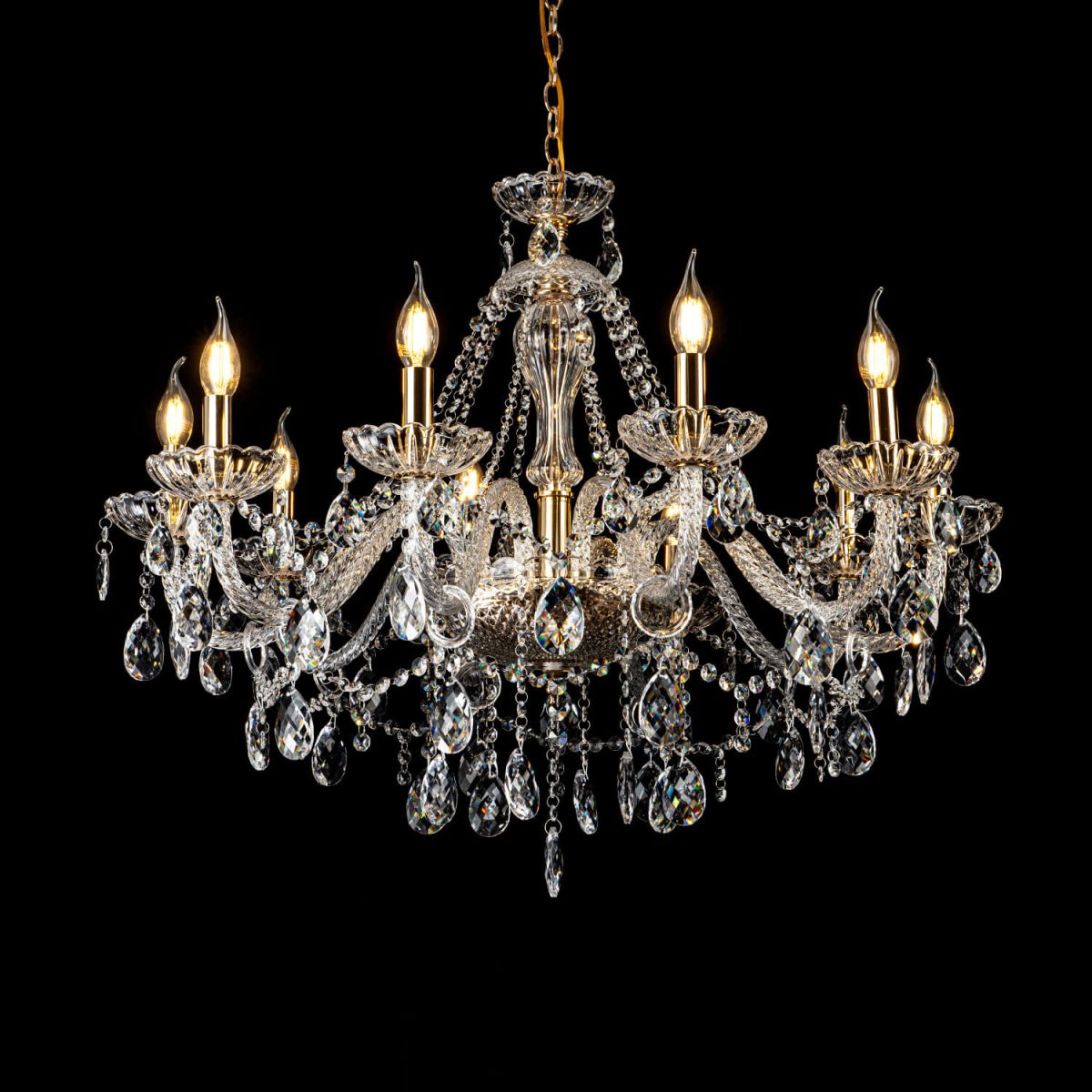 подвесная люстра modelight mdl.7068.10hc gd