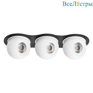 Встраиваемый светодиодный спот Lightstar Urbano (217637+217064+217064+217064) i637646464