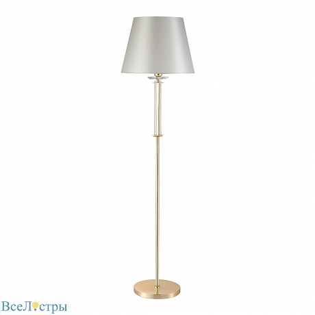 торшер crystal lux nicolas pt1 gold/white