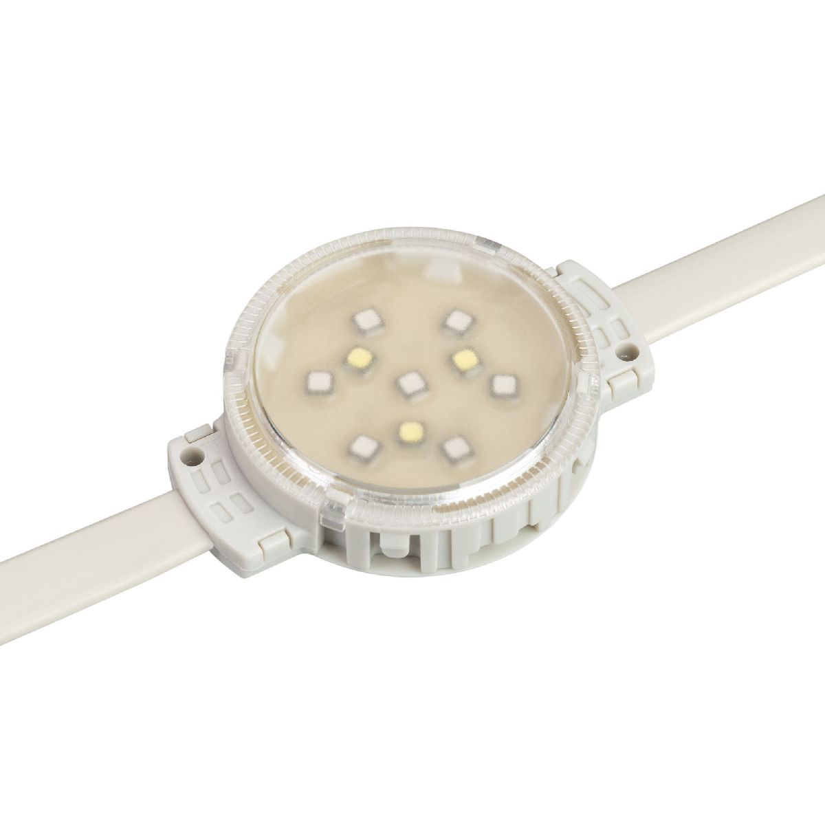 модуль управляемый arlight dmx-f10-d50 24v rgbw (2w, ip68, 120 deg) 036825