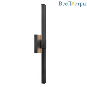 Уличный настенный светильник Kichler KL-NOCAR-L-BK