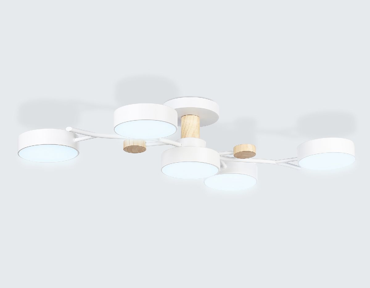 потолочная люстра ambrella light linetech fl4834