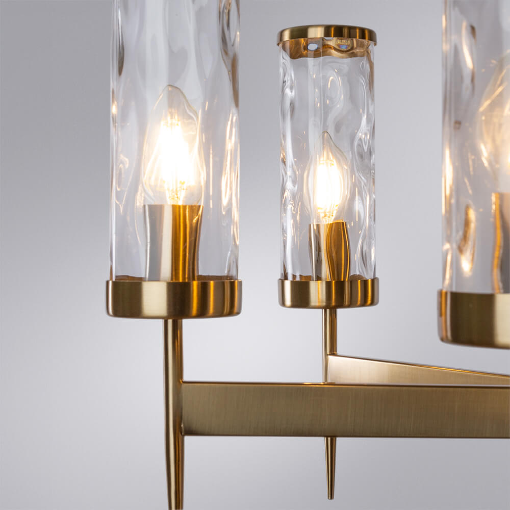 подвесная люстра divinare sham 4505/17 lm-6