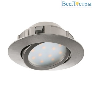 Встраиваемый светодиодный светильник Eglo Pineda 95856