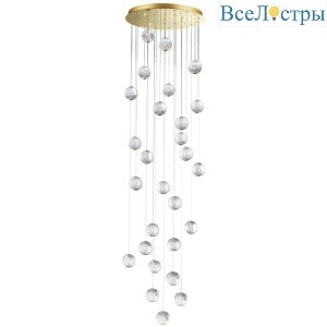Подвесная светодиодная люстра Odeon Light Crystal 5008/120L