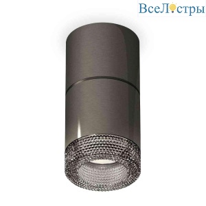 Комплект накладного светильника Ambrella light Techno Spot XS7403062 DCH/BK черный хром/тонированный (C7403, A2071, C7403, N7192)