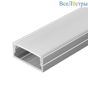 Профиль с рассеивателем Arlight ARH-Wide-H10-2000 Anod+Opal 036768
