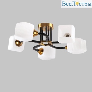 Потолочная люстра IMEX MD.52009-5-S-BK-GAB