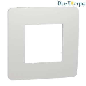 Рамка 1-постовая Schneider Electric Unica New NU280218