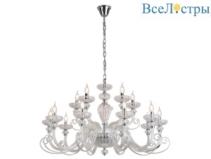 Подвесные люстры Newport 8620+5/C chrome clear М0071527